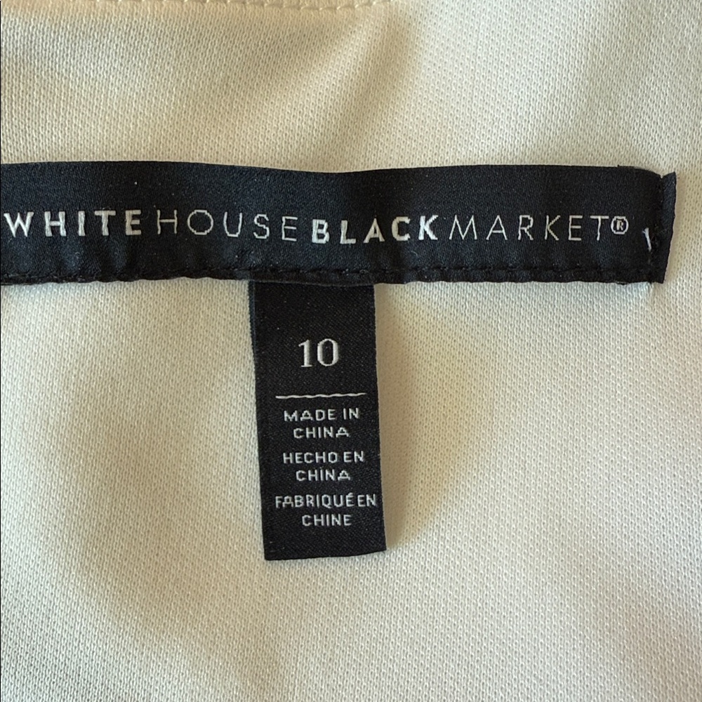 White House Black Market Fully Lined Sleeveless Dress - Picture 5 of 6